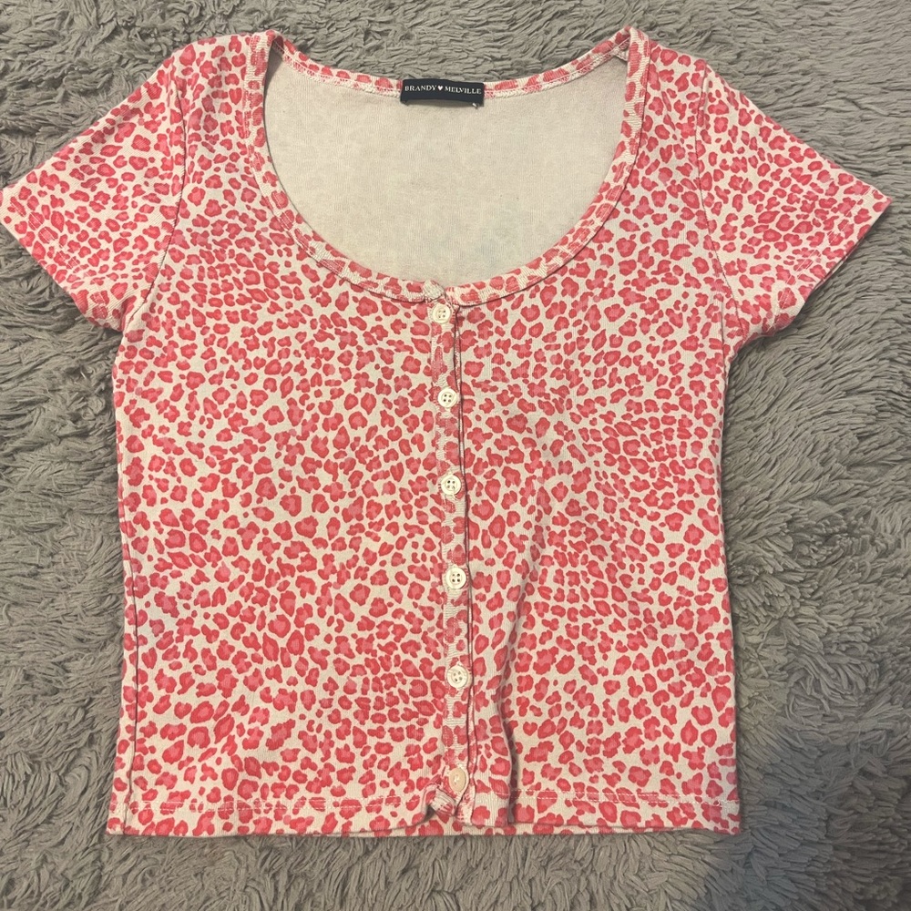 RARE Brandy Melville Zelly Button Up